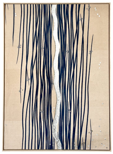 Prosperity Tree / KIMONO Upcycled van Lena Okamoto (Sukhoveeva), Textiel te koop op Singulart