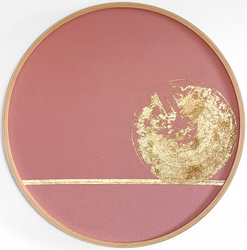 Moonlight sakura ~Transience~ IV/ KIMONO Upcycled by Lena Okamoto (Sukhoveeva), Textile for Sale on Singulart