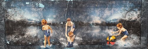 Carefree Happiness. von Debora Missoorten, Malerei kaufen auf Singulart