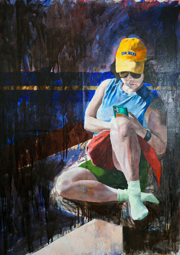 the bench di ARTHUR DE LAFORCADE, Pittura in vendita su Singulart