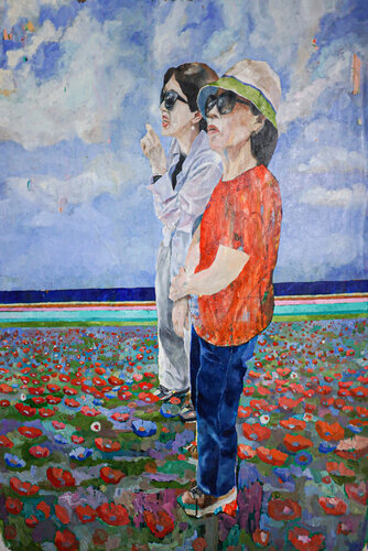 crossing di ARTHUR DE LAFORCADE, Pittura in vendita su Singulart