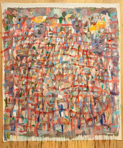 The Devil Can't See Me di ARTHUR DE LAFORCADE, Pittura in vendita su Singulart