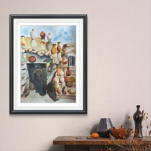 Potteries shop de Sylvia Wong, Pintura a la venta en Singulart