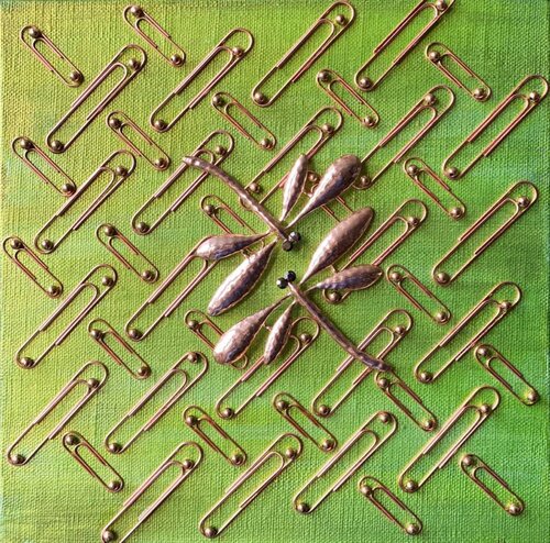 Paperclips 1 di Alla Mykolayska, Altri media in vendita su Singulart