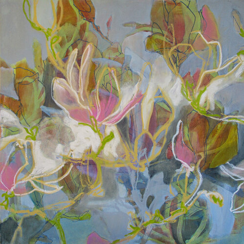 Magnolias de Jean Pederson, Pintura a la venta en Singulart
