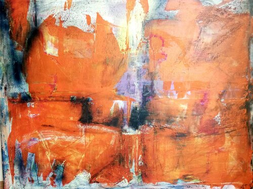 Feuersturm by Astrid Sapion, 회화 for Sale on Singulart