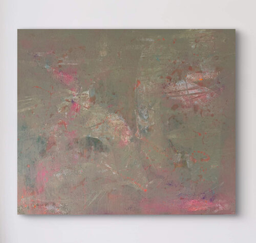 „Interspace of stillness“ van Karolin Brünink, Schilderij te koop op Singulart