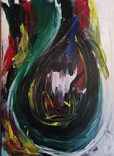 God's tear de Zoran Baresic, Pintura a la venta en Singulart