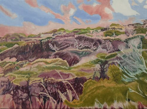 Timeless Terrain #1 by Ah Min Leong, Painting for Sale on Singulart