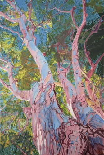 Nature’s Calligraphy by Ah Min Leong, Painting for Sale on Singulart