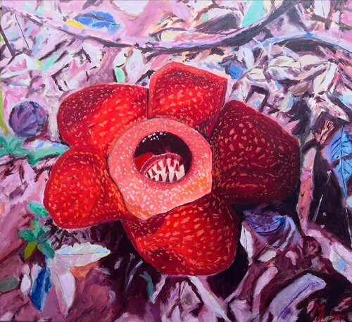 Pride of the Rainforest by Ah Min Leong, Painting for Sale on Singulart