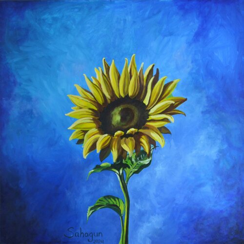 Sunflower von Jorge Moran, Malerei kaufen auf Singulart