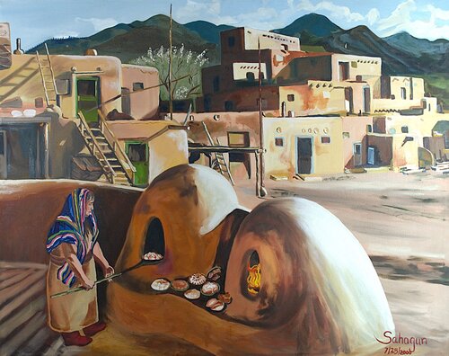 La Panadera von Jorge Moran, Malerei kaufen auf Singulart