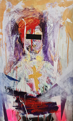 Obispo en problemas van Ian Mont, Schilderij te koop op Singulart