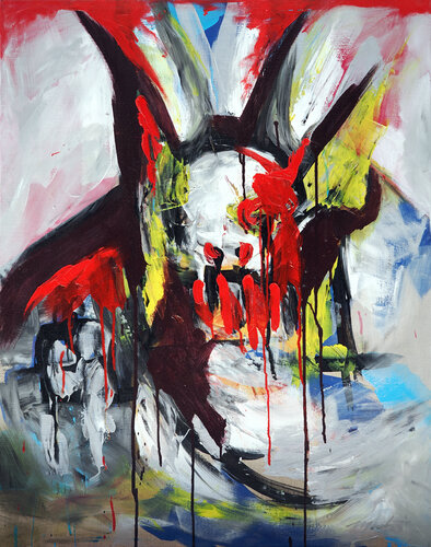 Sabueso infernal van Ian Mont, Schilderij te koop op Singulart