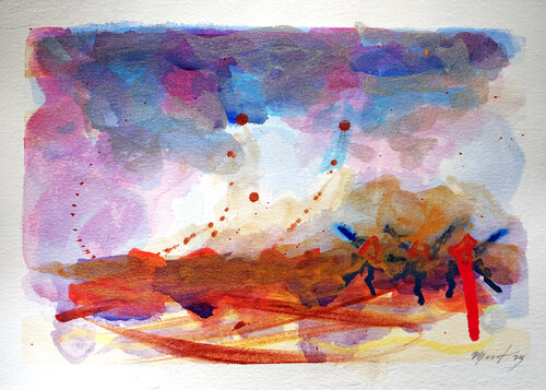 Estudio No.2 by Ian Mont, Work on Paper for Sale on Singulart