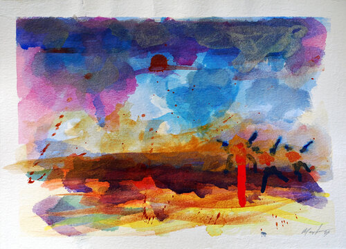 Estudio No.4 van Ian Mont, Werk op papier te koop op Singulart