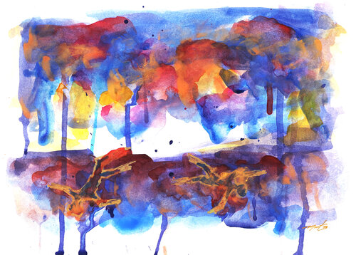 Estudio No.5 by Ian Mont, Work on Paper for Sale on Singulart