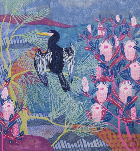 Along the Coast I Am Often Inspired by What I See de Fiona Solley, Pintura a la venta en Singulart
