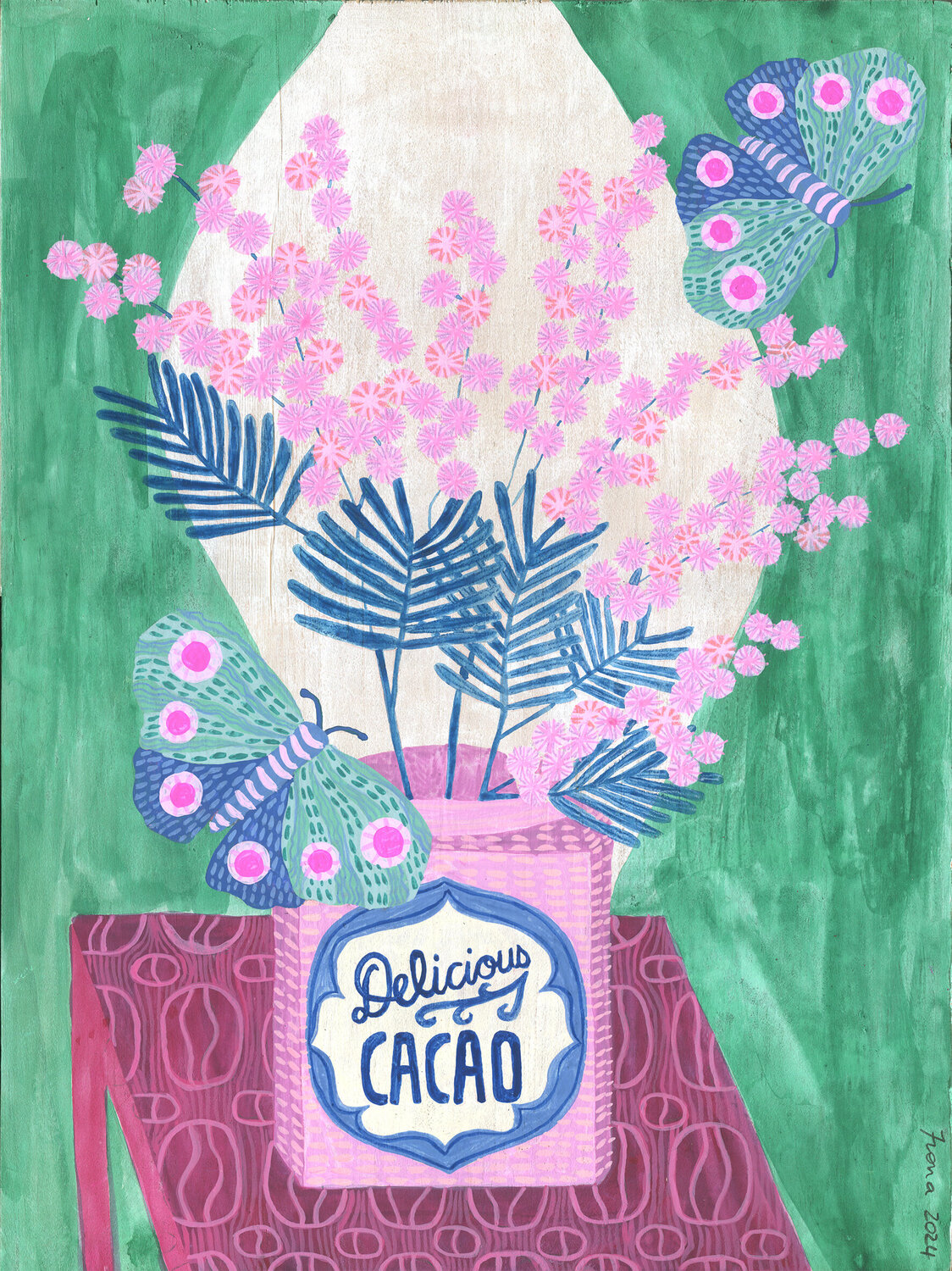 Everyday Artistry: Repurposed Elegance - Delicious Cacao and Wattle Fiona Solley