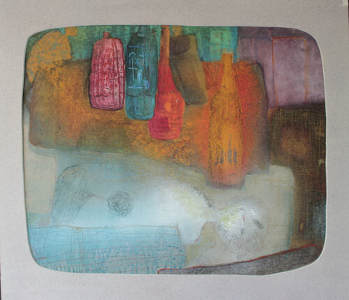 Night di Evgenia Panchova, Pittura in vendita su Singulart