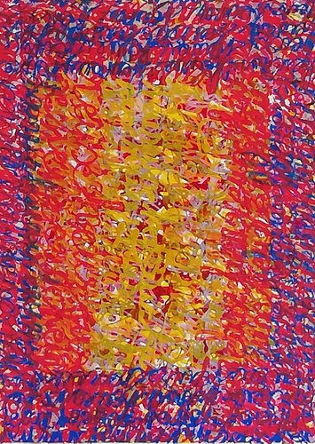 1000 fois Heureux van Jean-Roch Focant, Schilderij te koop op Singulart