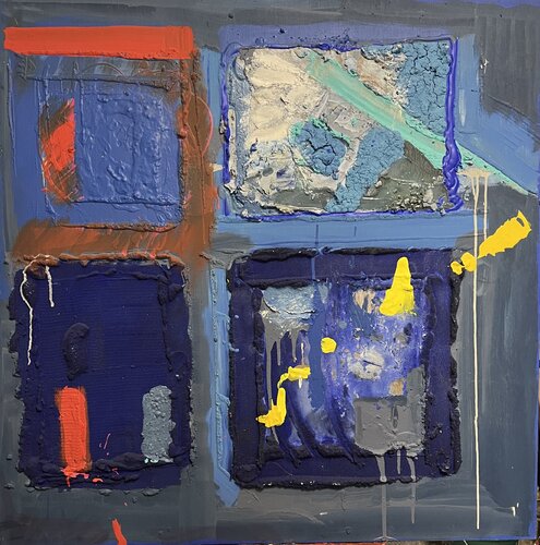 Construction différente by Jean-Roch Focant, Painting for Sale on Singulart