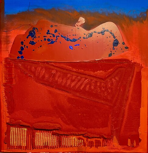 Cuisson italienne rouge par Jean-Roch Focant, Peinture en vente sur Singulart