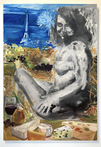 Paris est une fête von Eluart Barajas, Malerei kaufen auf Singulart