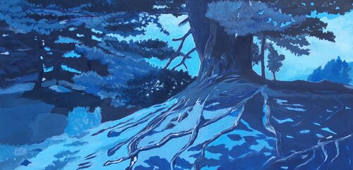 Vent bleu von Anton PAUL PATRICK STÜRTZER, Malerei kaufen auf Singulart