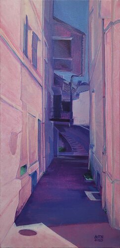 Rue de l'espoir by Anton PAUL PATRICK STÜRTZER, Painting for Sale on Singulart