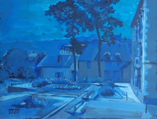 Aix les Blues van Anton PAUL PATRICK STÜRTZER, Schilderij te koop op Singulart