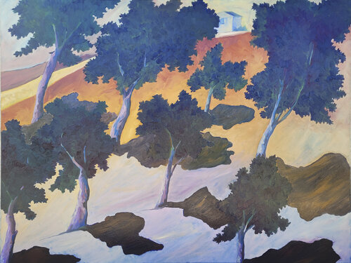 Colline sous le vent von Anton PAUL PATRICK STÜRTZER, Malerei kaufen auf Singulart