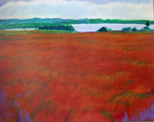 Barrens After the Harvest von Jane Mcnichol, Malerei kaufen auf Singulart