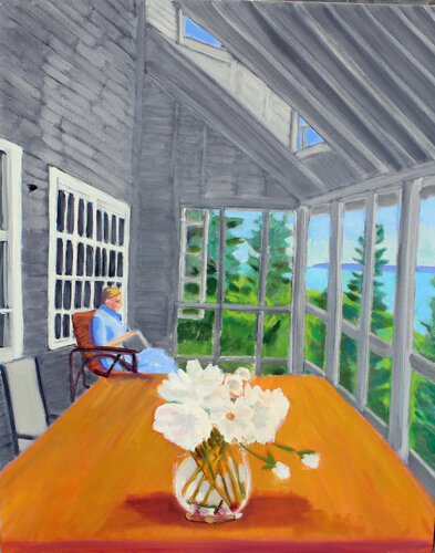 Sheltering Cate von Jane Mcnichol, Malerei kaufen auf Singulart