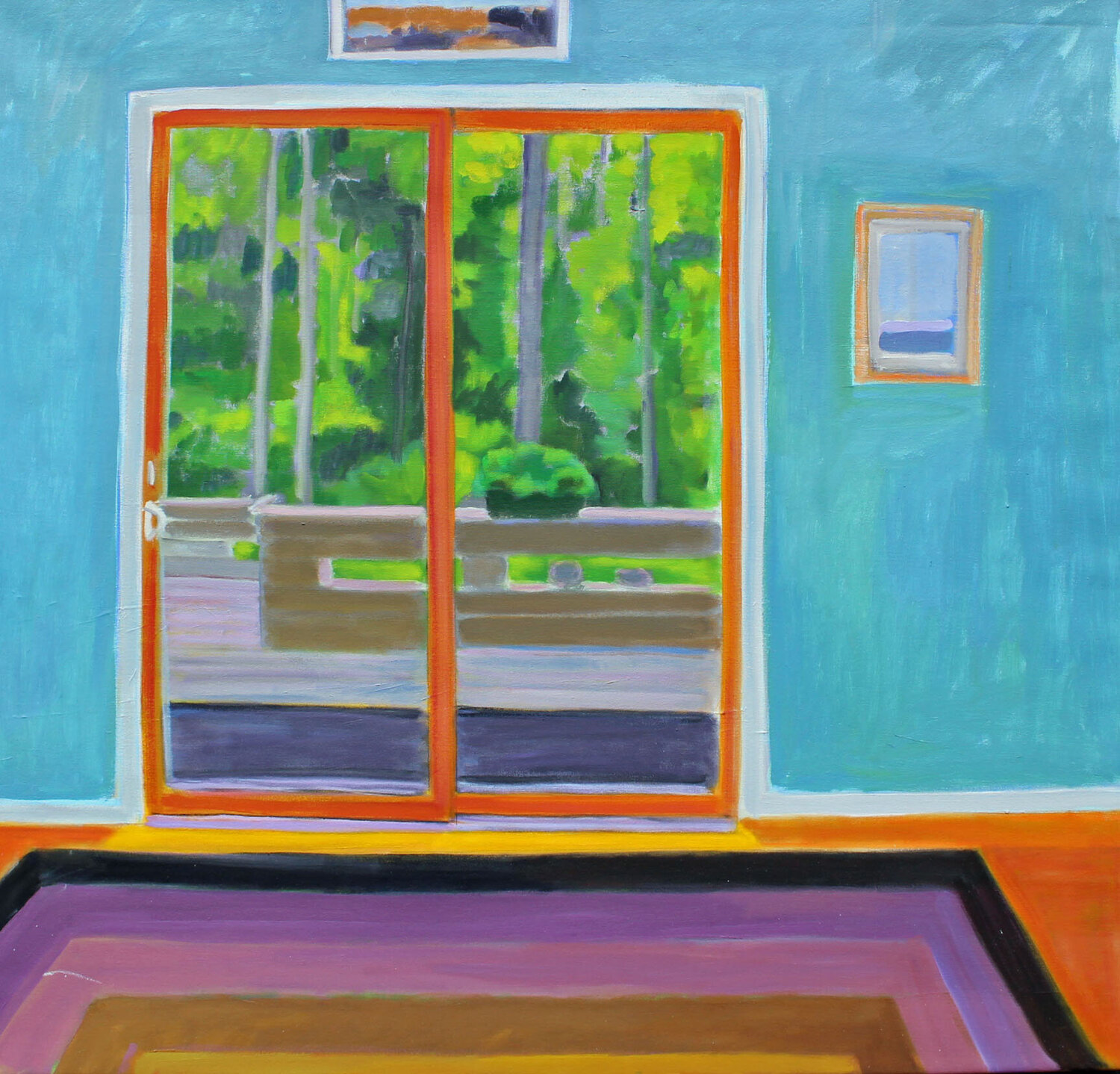 "View of the Woods" Jane Mcnichol Origineel schilderij te koop