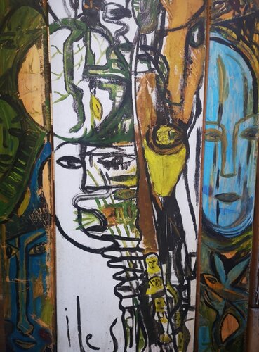 Le cri des arbres by Abricodéal ÃŽles, Painting for Sale on Singulart