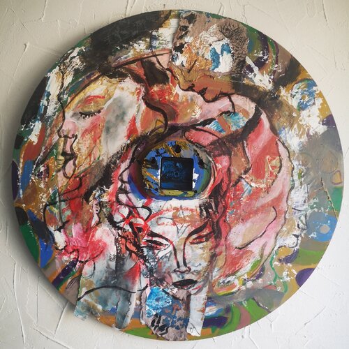 Fascination  Face A. Vénales par Abricodéal ÃŽles, Peinture en vente sur Singulart