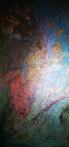 Troubles marins di Abricodéal ÃŽles, Pittura in vendita su Singulart