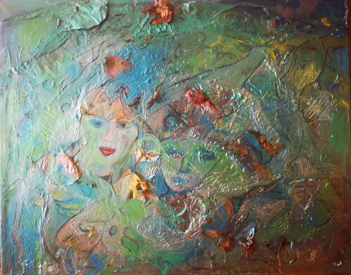 Passagères de l'automne de Abricodéal ÃŽles, Pintura a la venta en Singulart