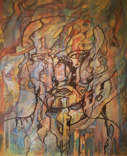 Lucidité by Abricodéal ÃŽles, Painting for Sale on Singulart