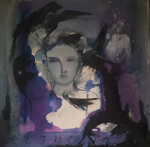 A, E, I, U, O! Rimbaud ! von Abricodéal ÃŽles, Malerei kaufen auf Singulart