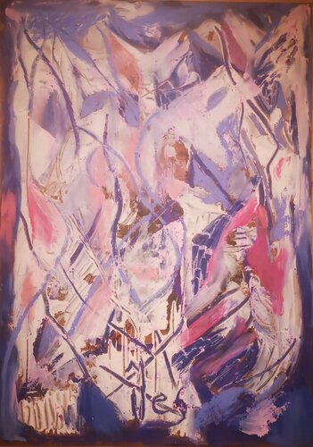 Croisée des chemins by Abricodéal ÃŽles, Painting for Sale on Singulart