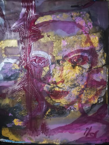 Ecorce de rose by Abricodéal ÃŽles, 油畫 for Sale on Singulart