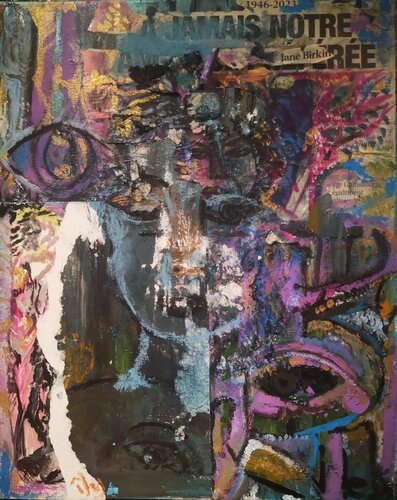 Déchirement by Abricodéal ÃŽles, Painting for Sale on Singulart