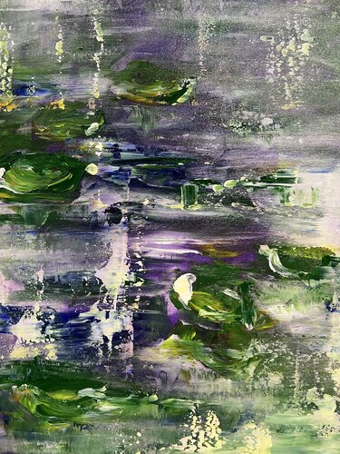 Lake Roses II van Anselm Homey, Schilderij te koop op Singulart