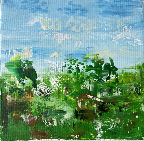 Aux couleurs du vent II von Anselm Homey, Malerei kaufen auf Singulart