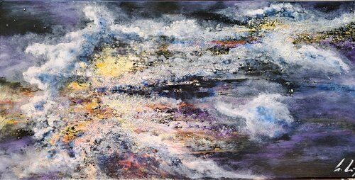 Constellation-1 von Silvia Sas, Malerei kaufen auf Singulart