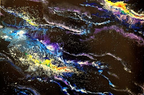 Constellation-6 di Silvia Sas, Pittura in vendita su Singulart