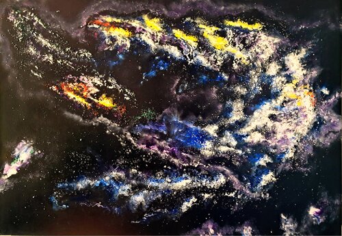 Constellation-7 de Silvia Sas, Pintura a la venta en Singulart